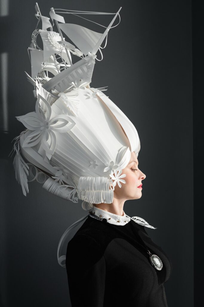 Baroque Paper Wigs — Asya Kozina